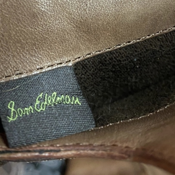 Sam Edelman Paulina Style Over the Knee zipper and Buckles Boots - Picture 3 of 9